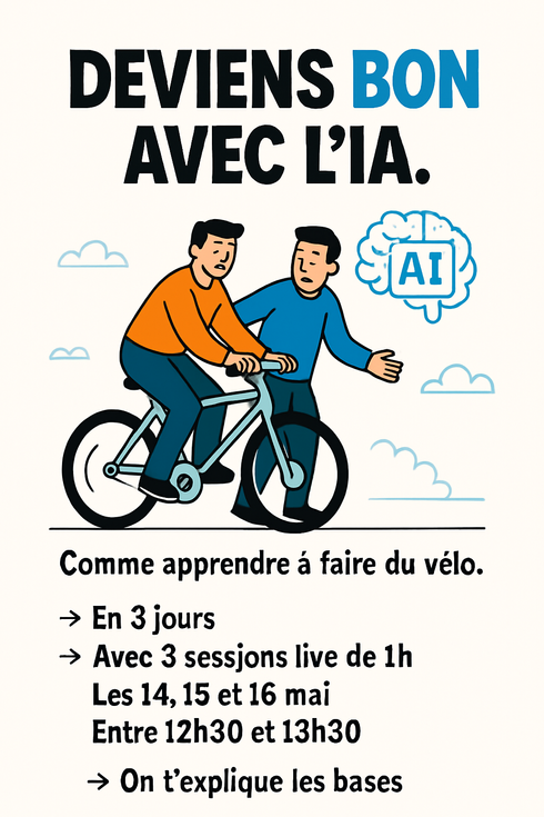 🎯 Tout le monde veut devenir "bon avec l'IA".